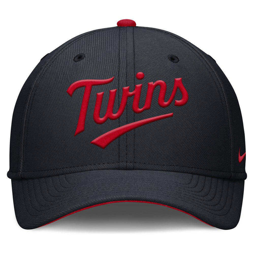 Minnesota Twins Primetime Rise Dri-FIT Flex Hat Navy | Nike