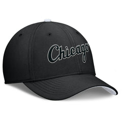 Chicago White Sox Primetime Rise Dri-FIT Flex Hat Black | Nike