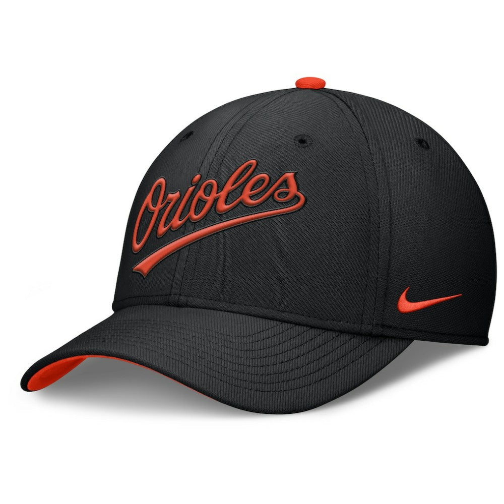 Baltimore Orioles Primetime Rise Dri-FIT Flex Hat Black | Nike