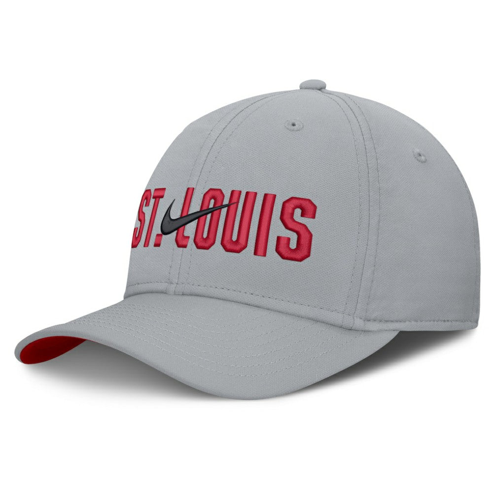 St. Louis Cardinals Primetime Rise Dri-FIT Flex Hat Gray | Nike