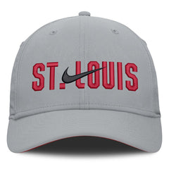 St. Louis Cardinals Primetime Rise Dri-FIT Flex Hat Gray | Nike