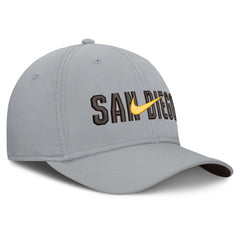 San Diego Padres Primetime Rise Dri-FIT Flex Hat Gray | Nike