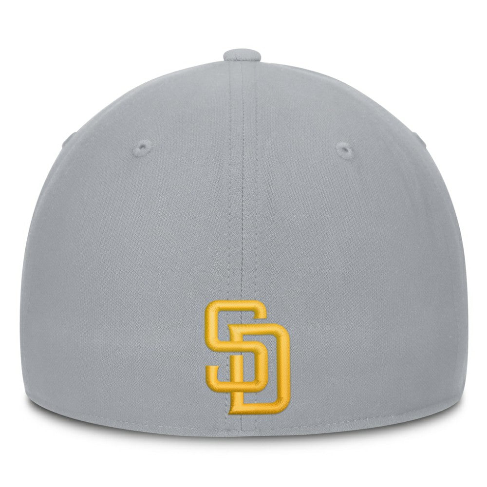 San Diego Padres Primetime Rise Dri-FIT Flex Hat Gray | Nike