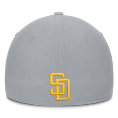 San Diego Padres Primetime Rise Dri-FIT Flex Hat Gray | Nike
