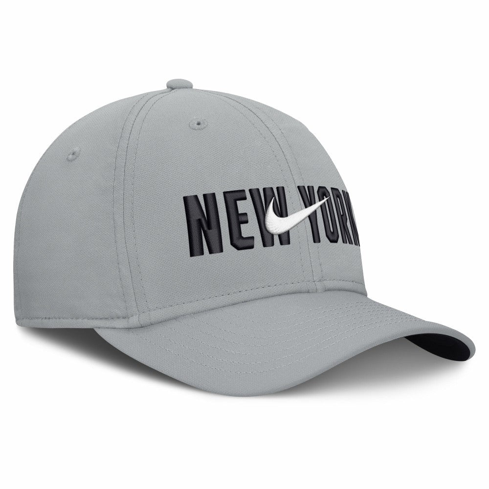 New York Yankees Primetime Rise Dri-FIT Flex Hat Gray | Nike