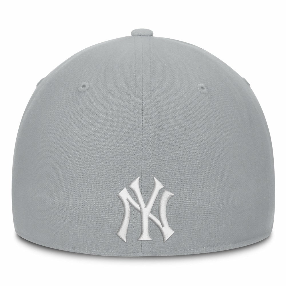 New York Yankees Primetime Rise Dri-FIT Flex Hat Gray | Nike