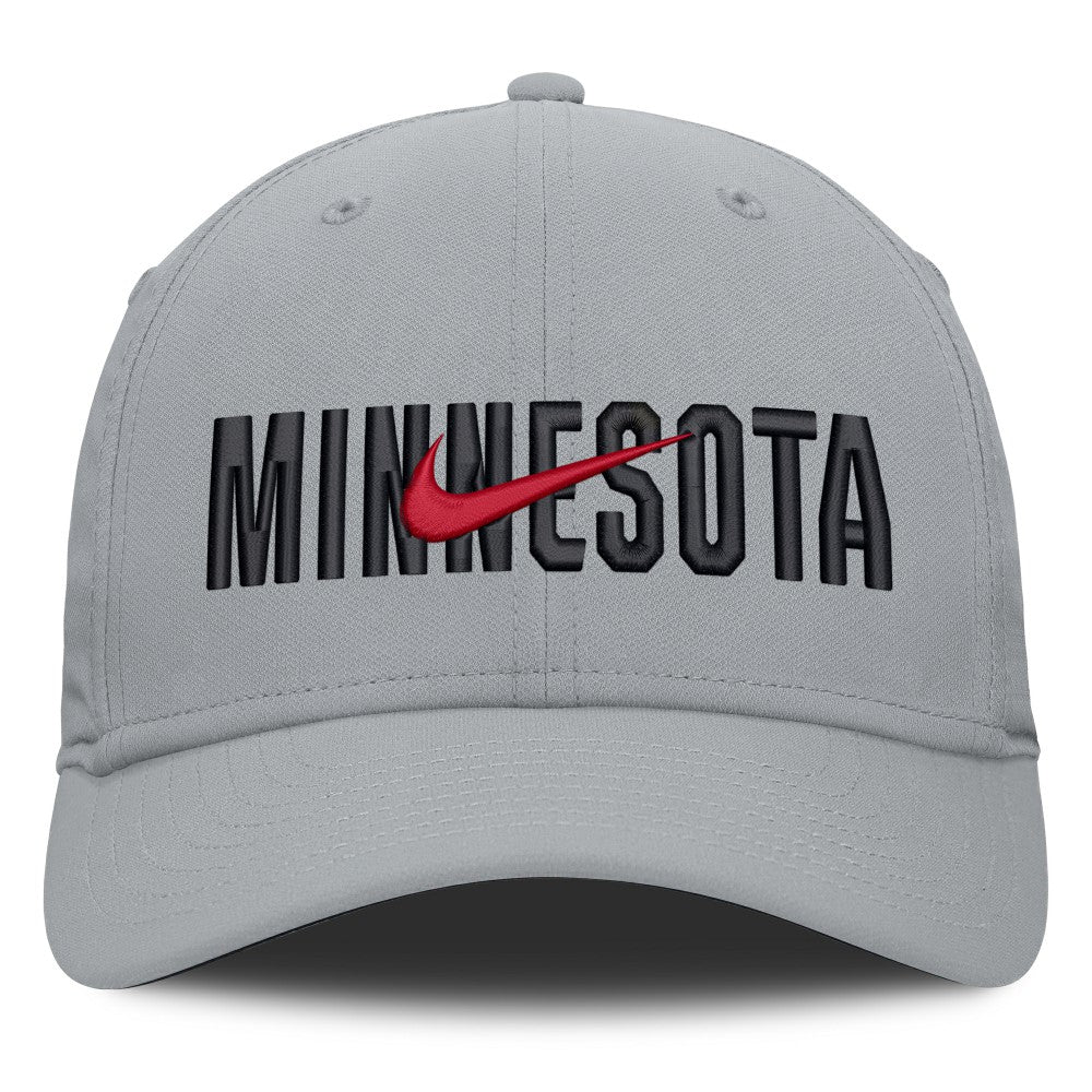 Minnesota Twins Primetime Rise Dri-FIT Flex Hat Gray | Nike
