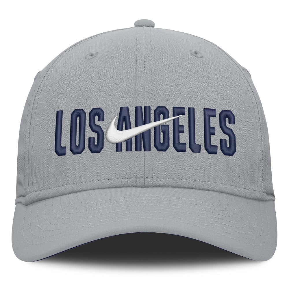 Los Angeles Dodgers Primetime Rise Dri-FIT Flex Hat Gray | Nike