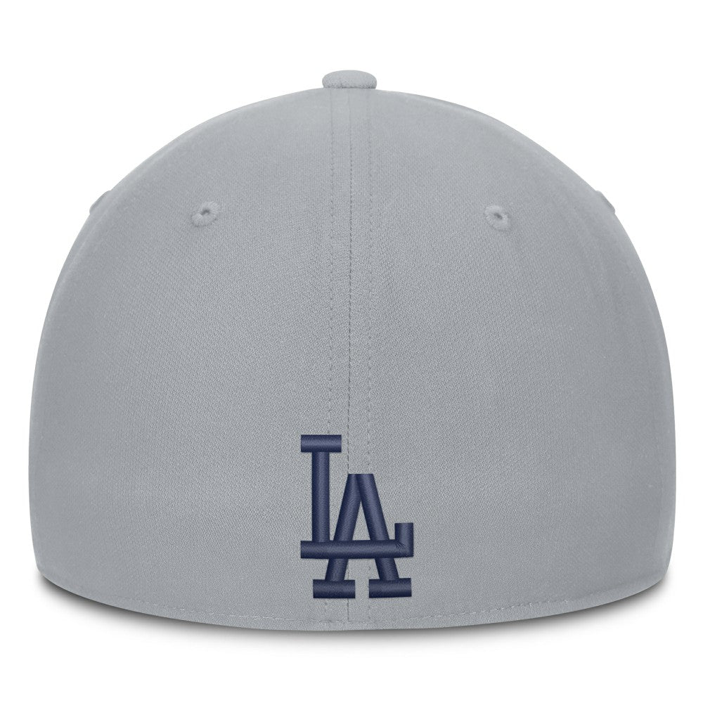 Los Angeles Dodgers Primetime Rise Dri-FIT Flex Hat Gray | Nike
