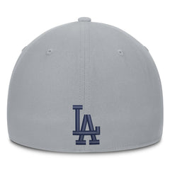 Los Angeles Dodgers Primetime Rise Dri-FIT Flex Hat Gray | Nike