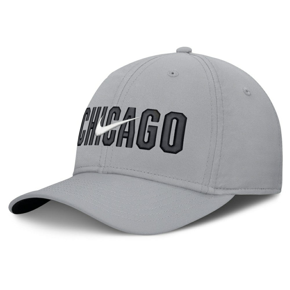 Chicago White Sox Primetime Rise Dri-FIT Flex Hat Gray | Nike