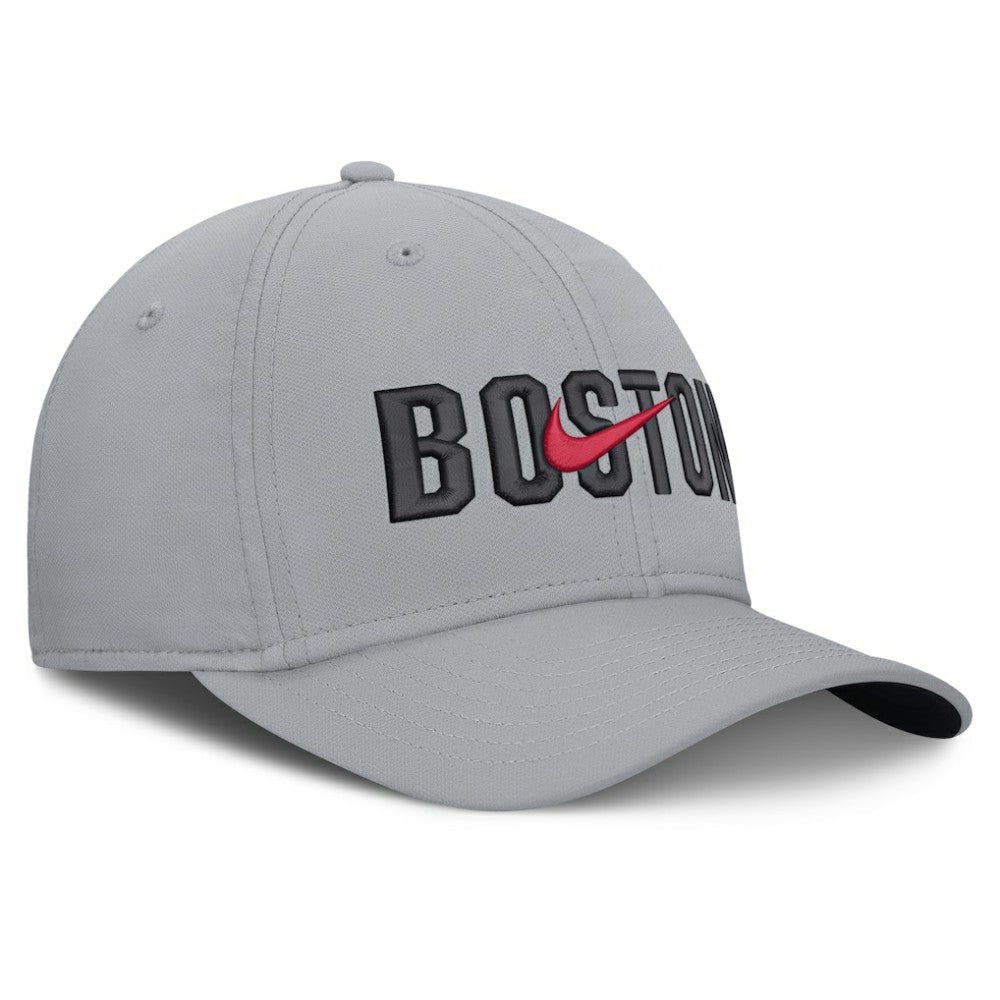 Boston Red Sox Primetime Rise Dri-FIT Flex Hat Gray | Nike