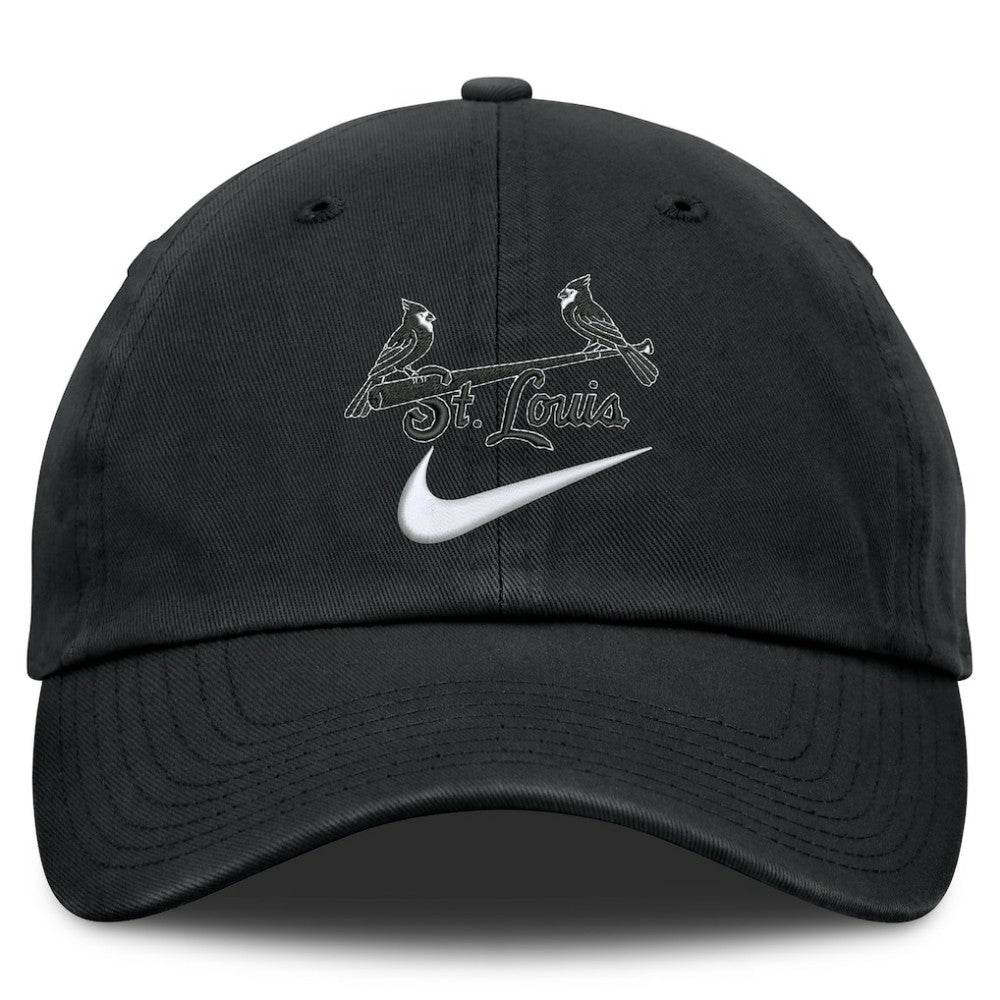 St. Louis Cardinals Primetime Club Adjustable Hat Black | Nike