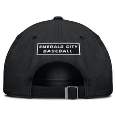 Seattle Mariners Primetime Club Adjustable Hat Black | Nike