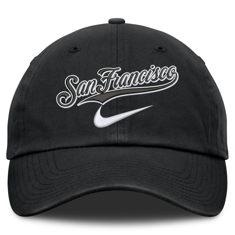San Francisco Giants Primetime Club Adjustable Hat Black | Nike
