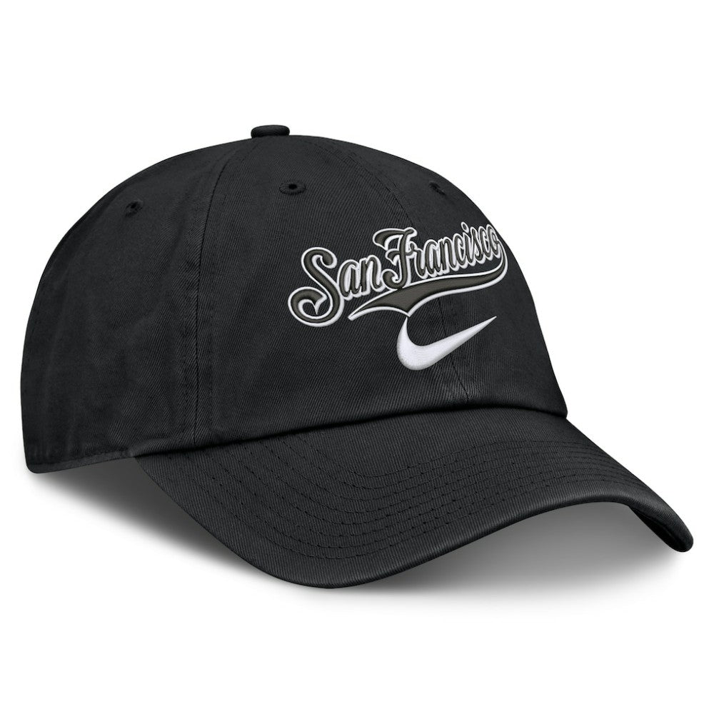 San Francisco Giants Primetime Club Adjustable Hat Black | Nike