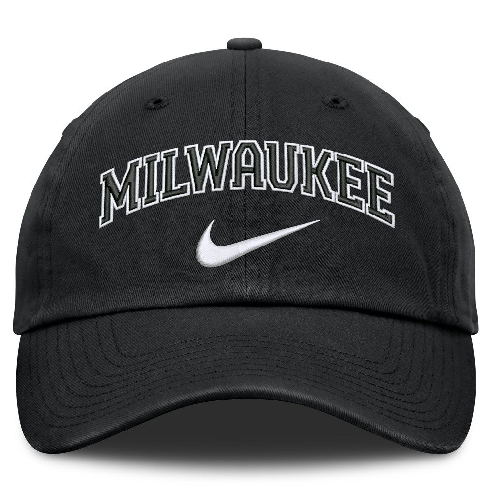 Milwaukee Brewers Primetime Club Adjustable Hat Black | Nike