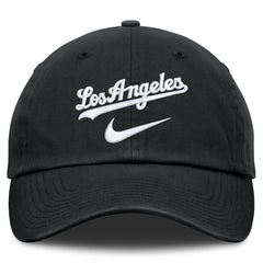 Los Angeles Dodgers Primetime Club Adjustable Hat Black | Nike