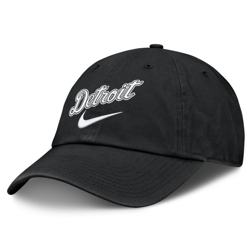 Detroit Tigers Primetime Club Adjustable Hat Black | Nike