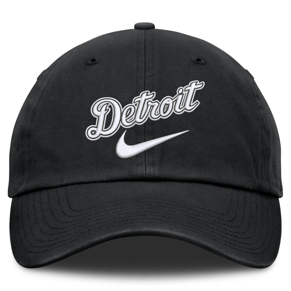 Detroit Tigers Primetime Club Adjustable Hat Black | Nike