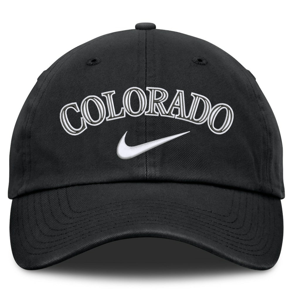 Colorado Rockies Primetime Club Adjustable Hat Black | Nike