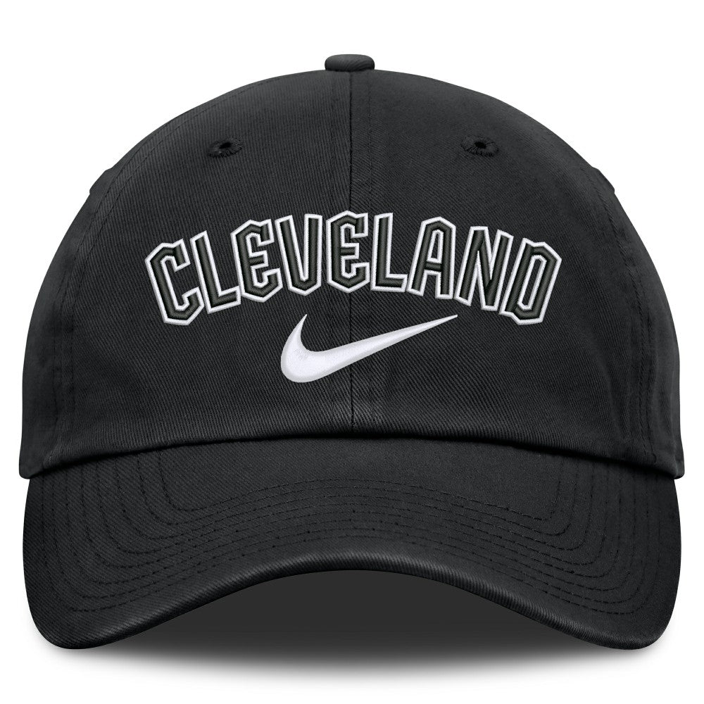 Cleveland Guardians Primetime Club Adjustable Hat Black | Nike
