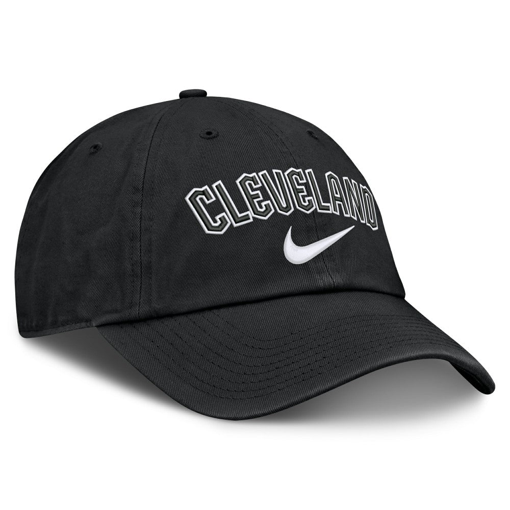 Cleveland Guardians Primetime Club Adjustable Hat Black | Nike