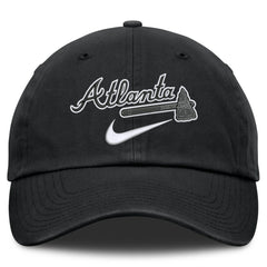 Atlanta Braves Primetime Club Adjustable Hat Black | Nike