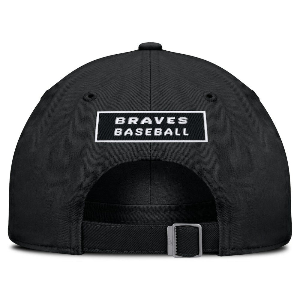 Atlanta Braves Primetime Club Adjustable Hat Black | Nike