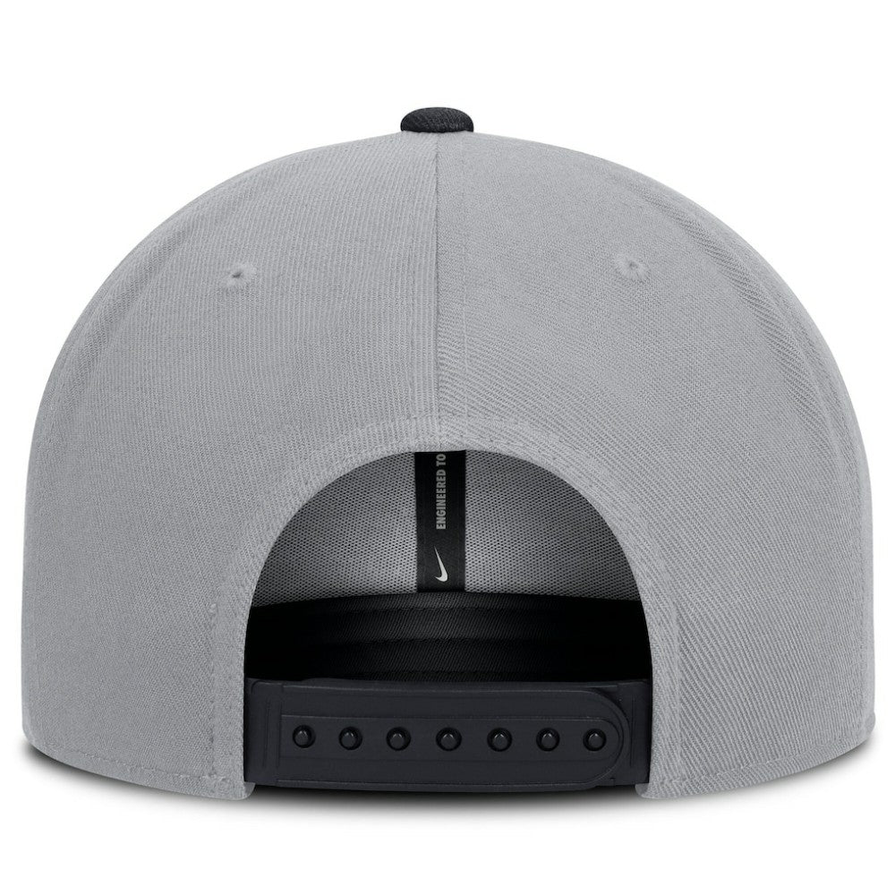 Seattle Mariners Primetime Pro Dri-FIT Snapback Hat Gray/Navy | Nike