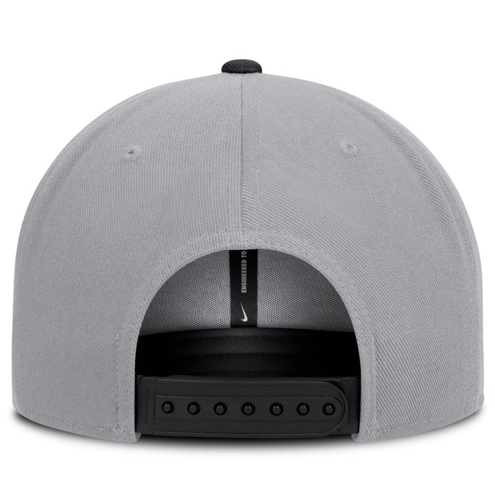 San Francisco Giants Primetime Pro Dri-FIT Snapback Hat Gray/Black | Nike
