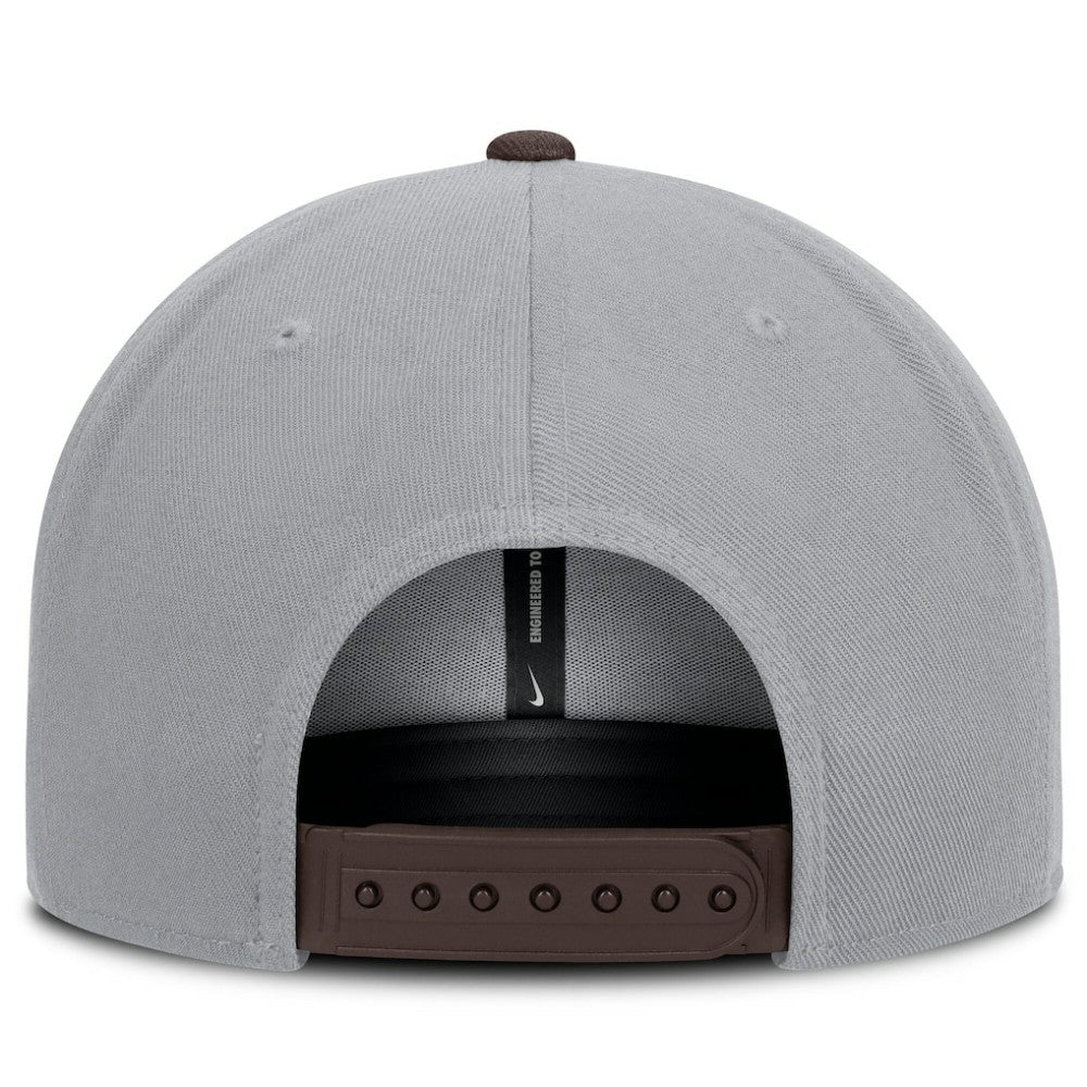 San Diego Padres Primetime Pro Dri-FIT Snapback Hat Gray/Brown | Nike