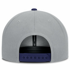 Los Angeles Dodgers Primetime Pro Dri-FIT Snapback Hat Gray/Royal | Nike