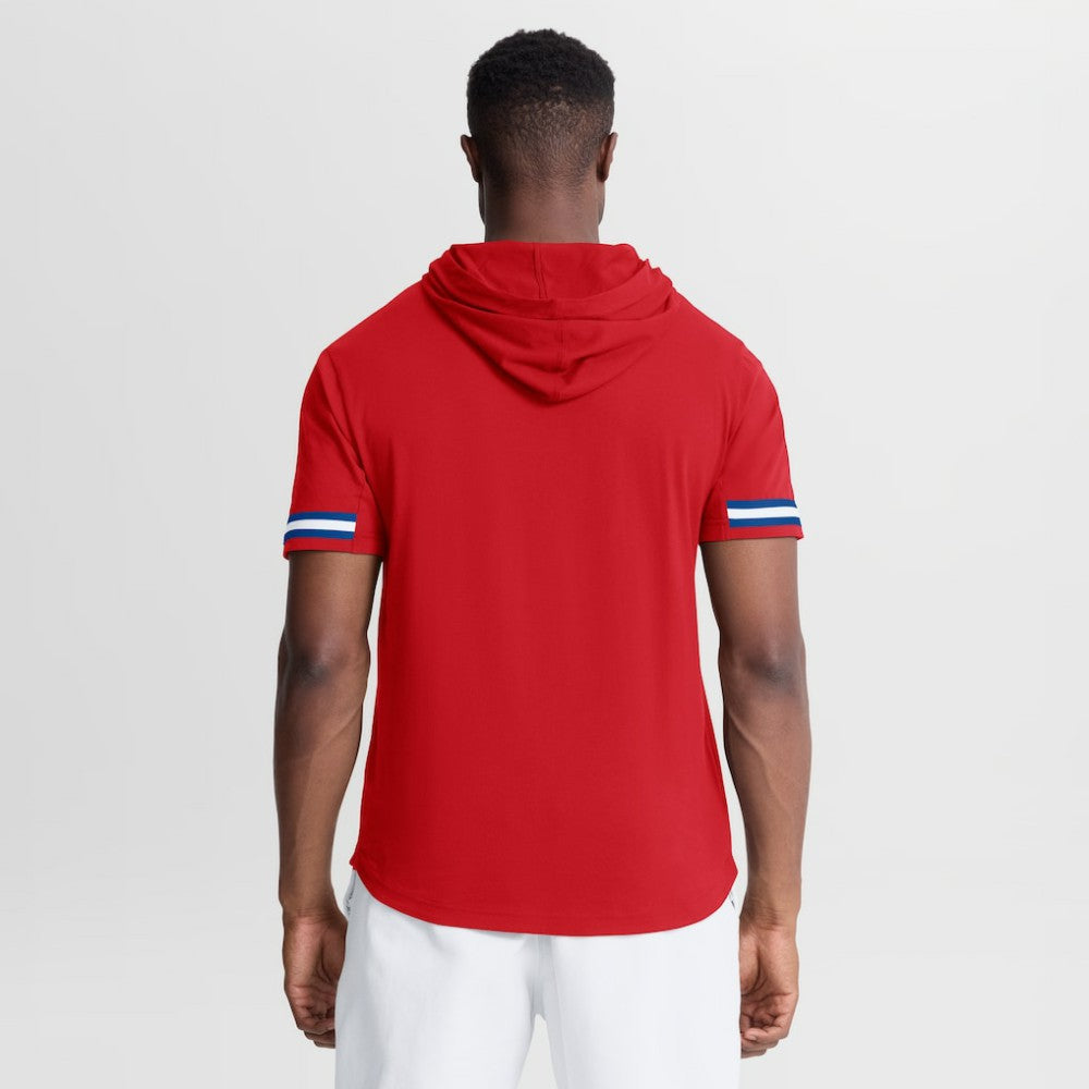Philadelphia Phillies Optimal Play Hooded T-Shirt Red