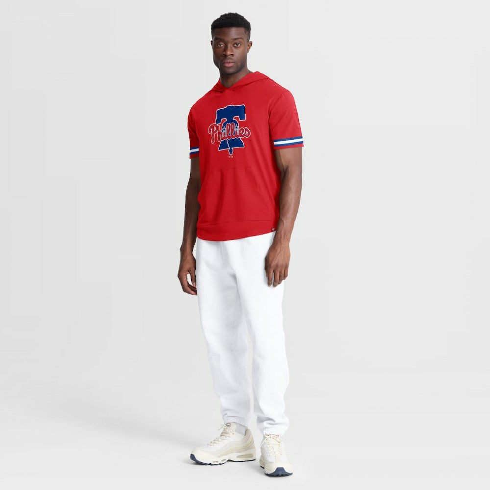 Philadelphia Phillies Optimal Play Hooded T-Shirt Red
