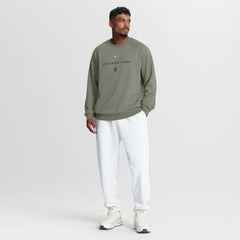 Chicago Cubs Statement Primary Raglan Dri-FIT Sweatshirt Olive | Nike