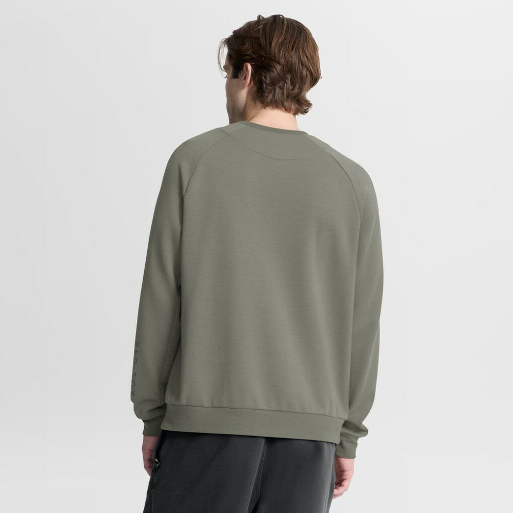 Boston Red Sox Statement Primary Raglan Dri-FIT Sweatshirt Olive | Nike