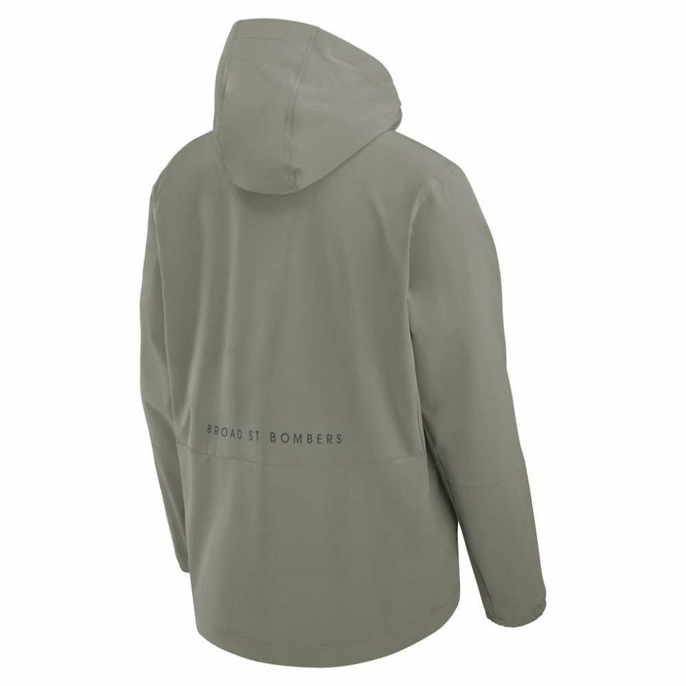 Philadelphia Phillies Unlimited Packable Full-Zip Hooded Jacket Olive | Nike