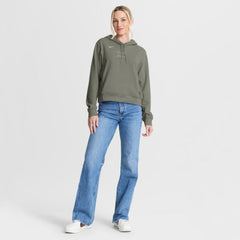 New York Yankees Women's One Tri-Blend Dri-FIT Hoodie Olive | Nike