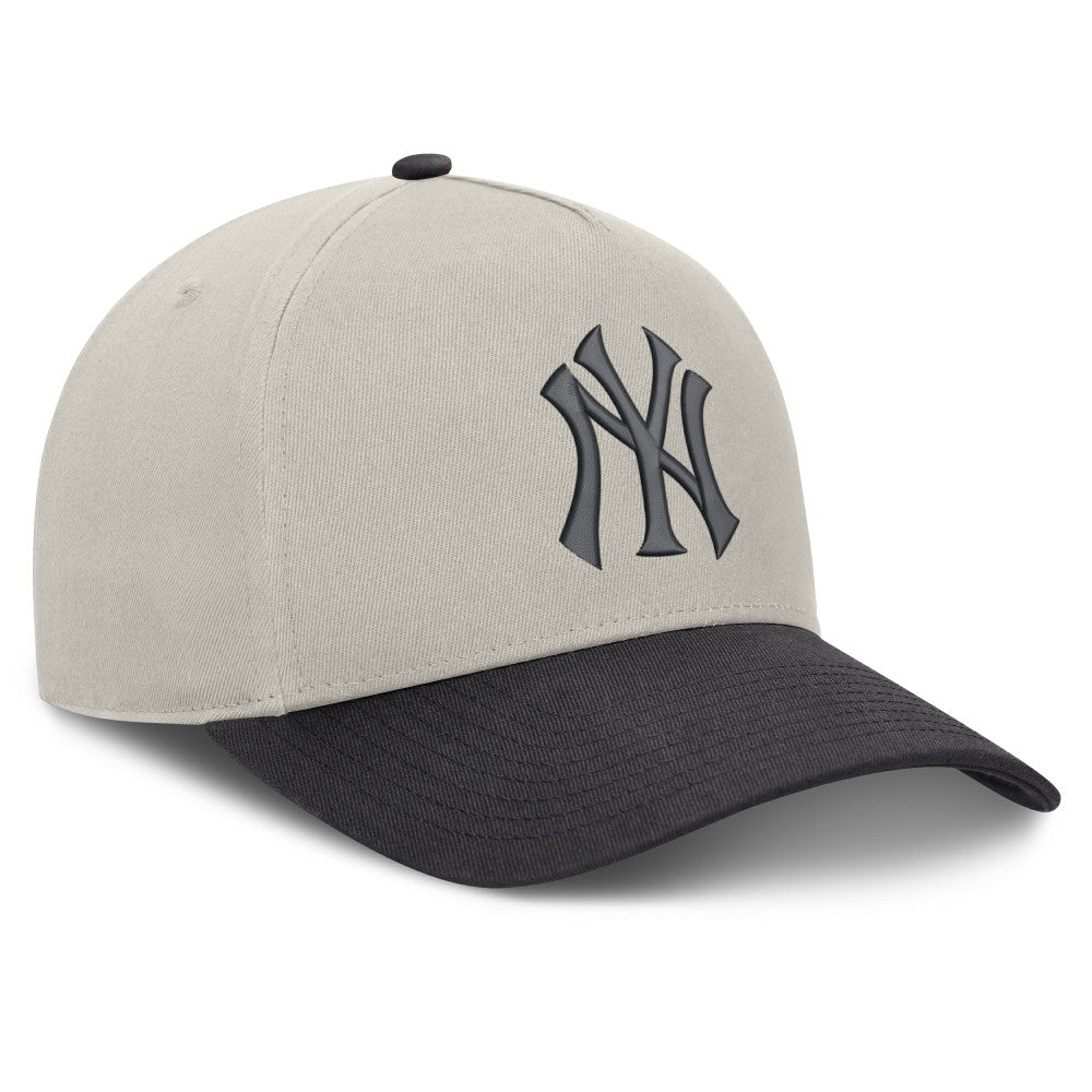 New York Yankees Wonder A-Frame Adjustable Hat Stone/Graphite