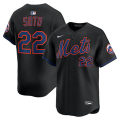 Juan Soto New York Mets Alternate Limited Jersey Black | Nike