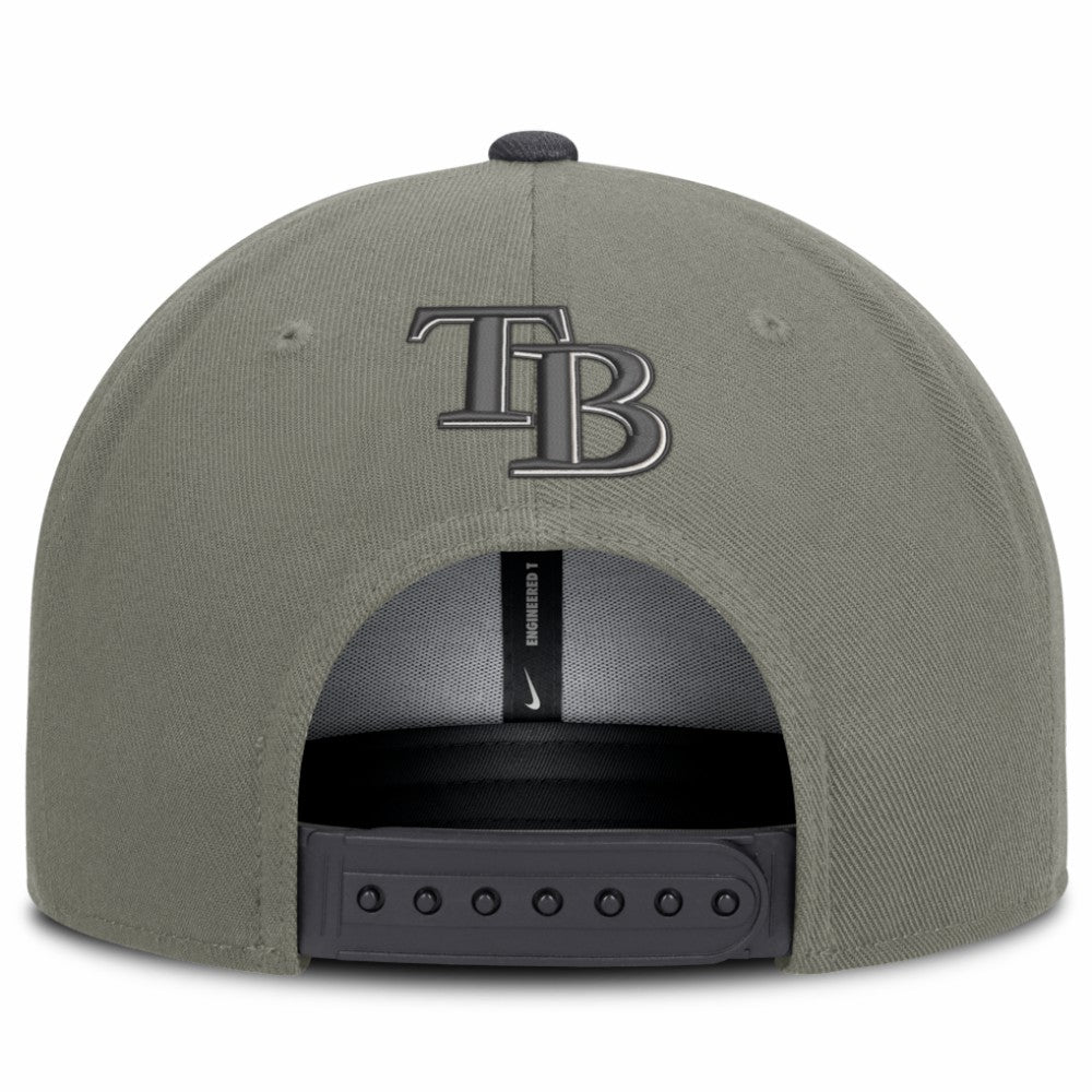 Tampa Bay Rays Pro Dri-FIT Snapback Hat Olive | Nike