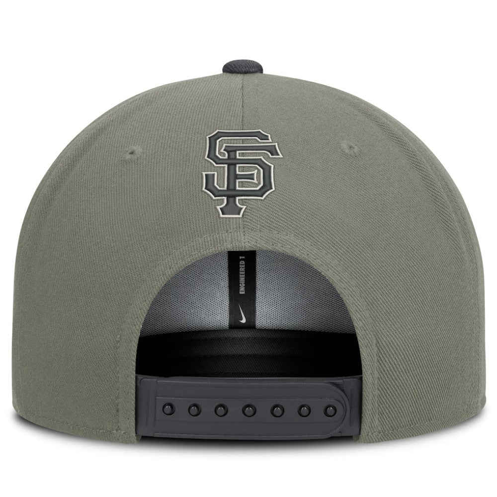 San Francisco Giants Pro Dri-FIT Snapback Hat Olive | Nike