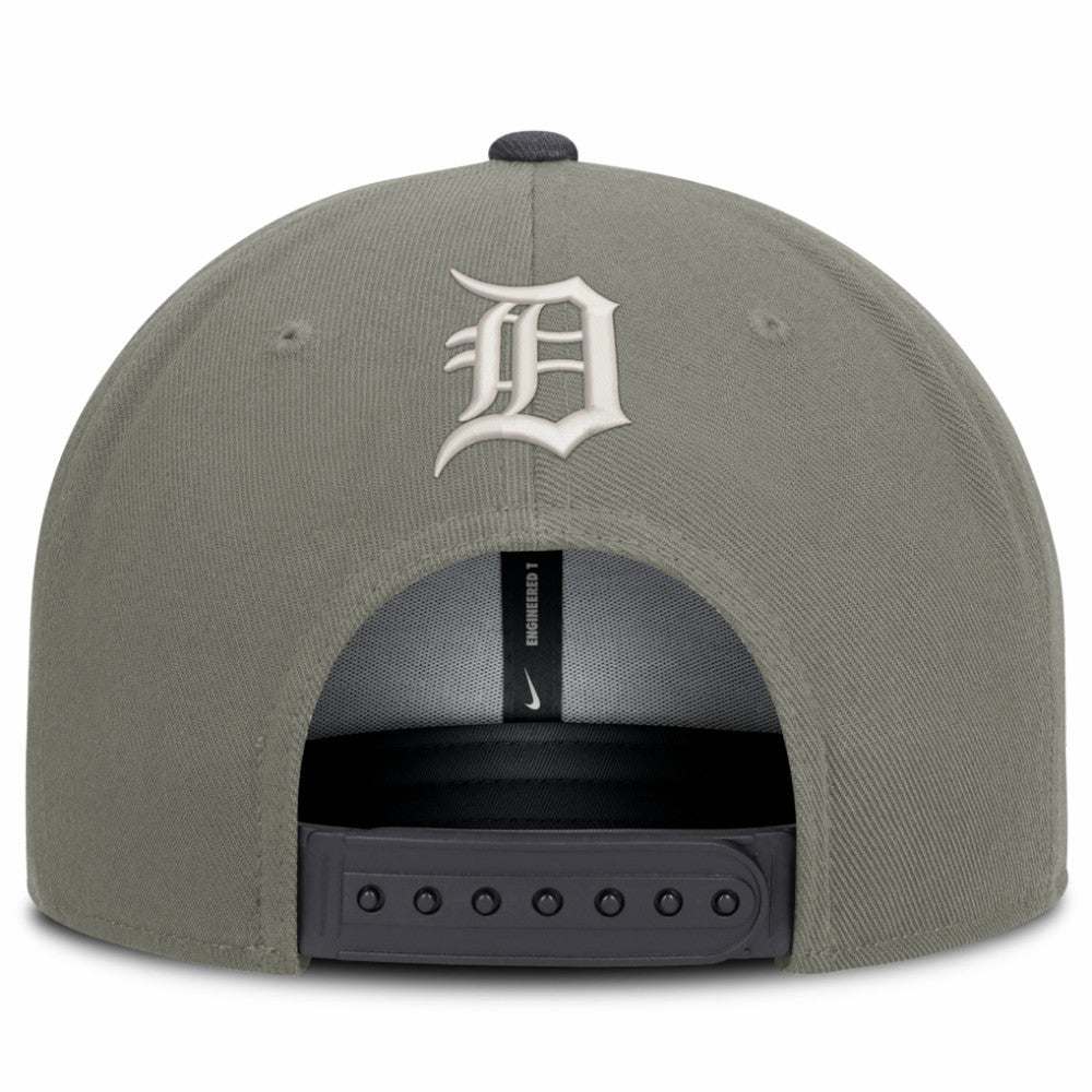 Detroit Tigers Pro Dri-FIT Snapback Hat Olive | Nike