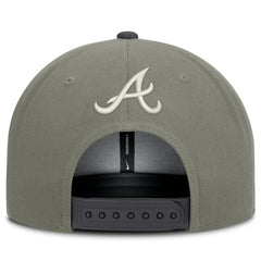 Atlanta Braves Pro Dri-FIT Snapback Hat Olive | Nike