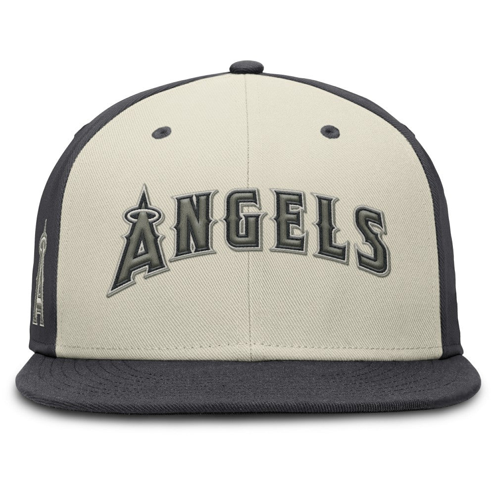 Los Angeles Angels Dri-FIT True Fitted Hat Cream | Nike