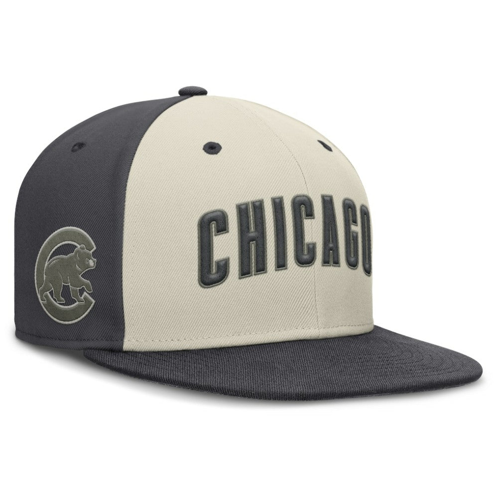 Chicago Cubs Dri-FIT True Fitted Hat Cream | Nike