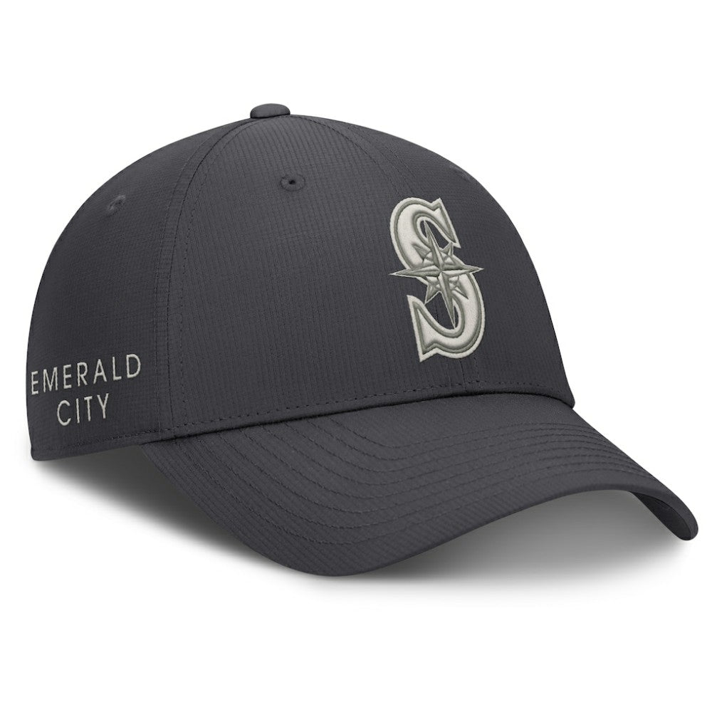 Seattle Mariners Club Dri-FIT Adjustable Hat Anthracite | Nike