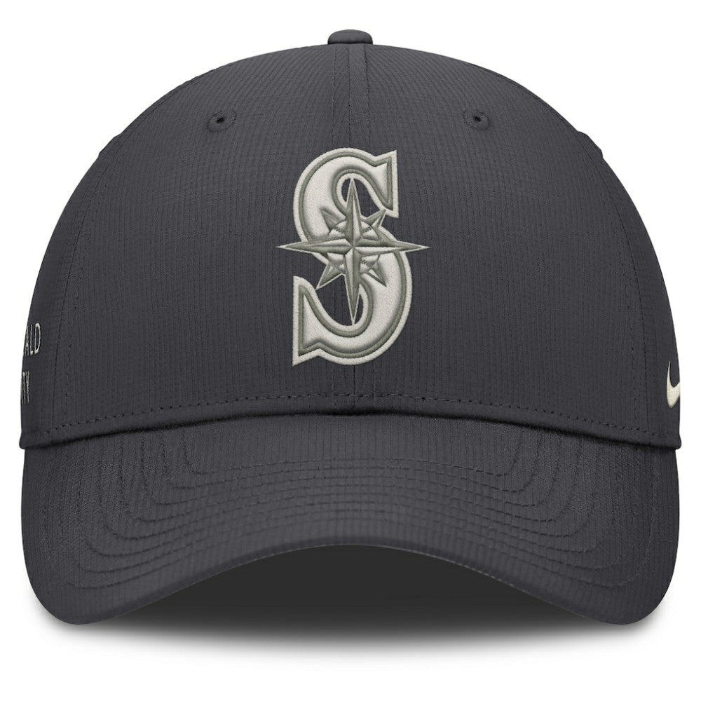 Seattle Mariners Club Dri-FIT Adjustable Hat Anthracite | Nike