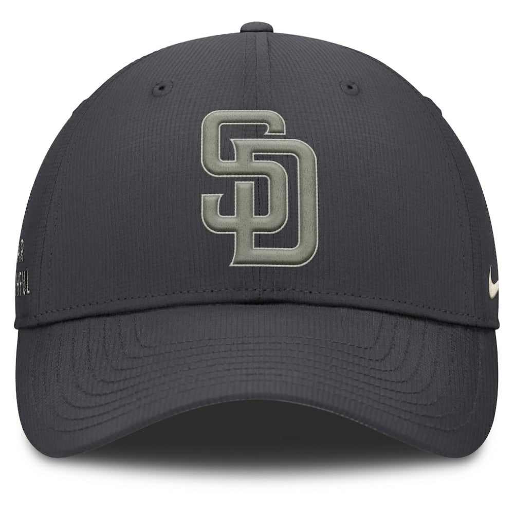San Diego Padres Club Dri-FIT Adjustable Hat Anthracite | Nike
